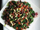 Spicy Black Bean Spinach Salad