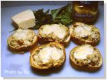 E-Z Artichoke and Cheese Bruschetta