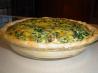 Spinach-Gouda-Pecan Quiche