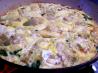 Artichoke, Pancetta and Spinach Frittata. Recipe by East Wind Goddess