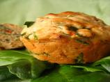 Mmmm Muffins - Cheese, Spinach and Sun-Dried Tomatoes. Photo by LUv 2 BaKE
