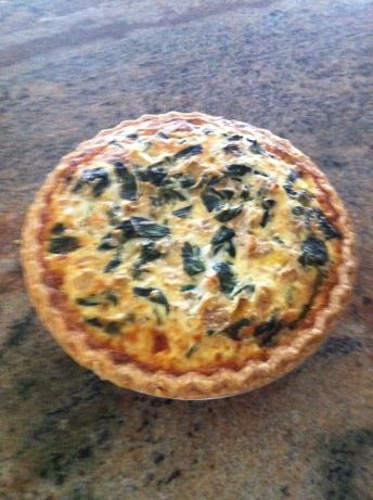 Spinach Artichoke Quiche. Photo by Dallas Chef W/Out Time