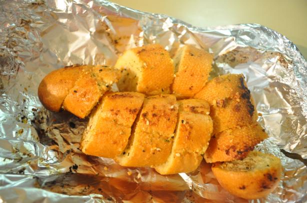 Garlic  Dukkah  Bread. Photo by I'mPat