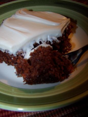 Carrot Cake With Cream Cheese Icing. Photo by barefootmommawv