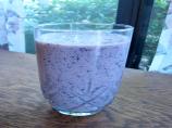 Blueberry and Green Tea Smoothie