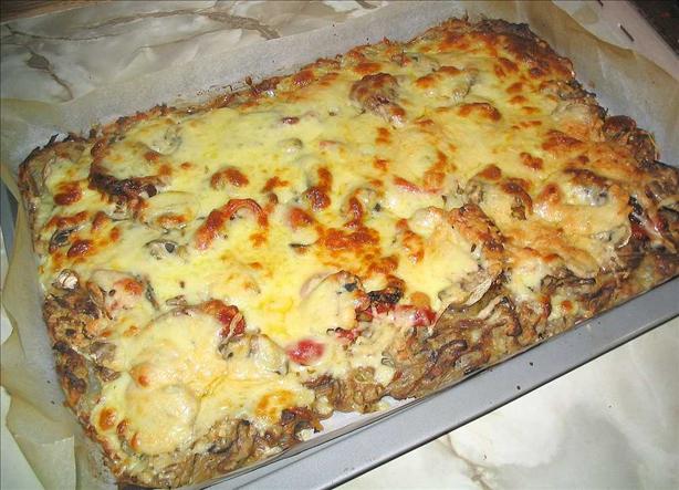 Potato Pizza. Photo by Missy Wombat