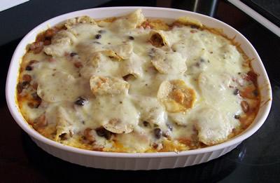Vegetarian Tortilla Bake. Photo by Chef #1443600
