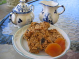 Honey, Date and Apricot Slice