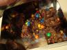 Jackie's M & M Chocolate Bars. Recipe by Linda's Busy Kitchen