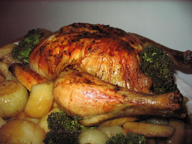 Greek Roasted Chicken and Potatoes. Photo by Lorrie in Montreal