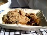 Warm Apple Raisin Crisp With Crumb Topping