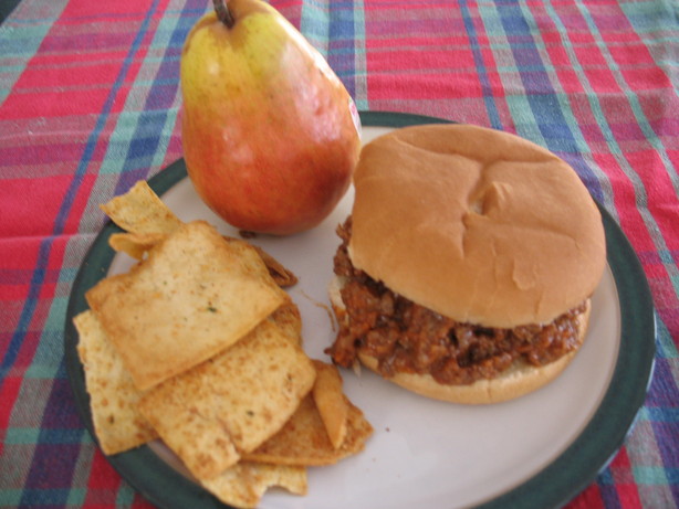 Kid Friendly Sloppy Joes ("no Green Stuff"). Photo by Chicagoland Chef du Jour