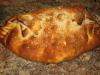 Sausage and Pepperoni Cheese Stuffed Calzone. Recipe by Super San Mateo Chefs