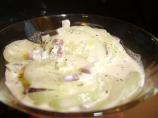 Cool Cucumber Salad and Sooooo Easy