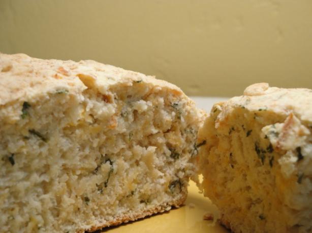 Cheese and Herb Damper. Photo by Debbwl