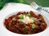 Spicy Turkey Chili. Recipe by Rachel Pardoe