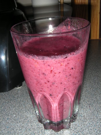 Meli's Mixed Berry Smoothie. Photo by Meli-lynne