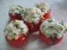 Pine Nut Stuffed Basil Tomatoes. Recipe by kellymbrown
