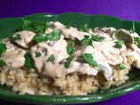 Mushroom Stroganoff