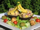Tuna and Mango Stuffed Avocados