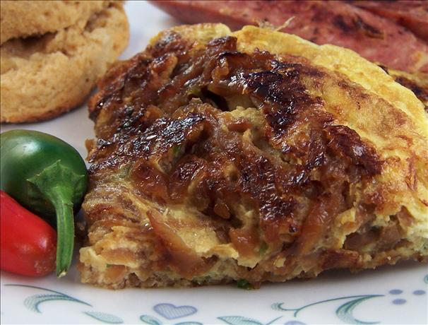 Onion Frittata. Photo by PaulaG