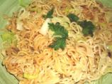 Sesame Noodles With Napa Cabbage