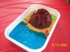 Erupting Volcano Cake. Recipe by scratchcook