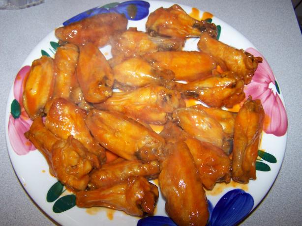 Good Eats Baked Buffalo Wings. Photo by Wende