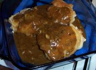 Southern Comfort Baked Chicken Breasts. Photo by luvmybge