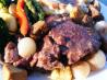 Burgundy Chicken - Company-Worthy 1-Dish Feast. Recipe by twissis
