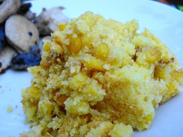 Cornbread Pudding Cake (Tomalito). Photo by C. Taylor