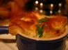 Individual Chicken Pot Pies With Puff Pastry. Recipe by KPD