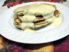 Spinach Cakes With Gouda Cheese Sauce