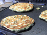 Spinach Cakes With Gouda Cheese Sauce