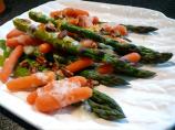 Glazed Asparagus & Carrots With Pecans