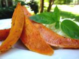 Oven-Roasted Spicy-Sweet Sweet Potatoes