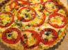 Cheese, Herb & Tomato Tart. Recipe by Chicagoland Chef du Jour