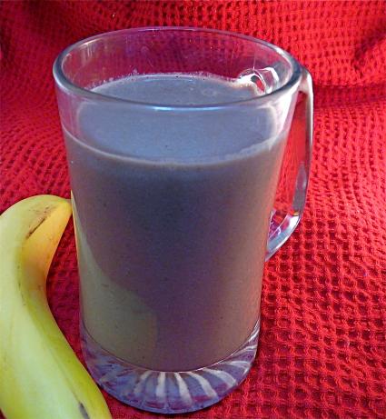 Chocolate Soymilk Banana Peanut Butter Smoothie. Photo by PaulaG
