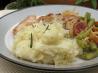 Garlic-Rosemary Mashed Potatoes. Recipe by cookiedog