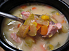 Smoked Turkey And Corn Chowder. Recipe by Dancer^