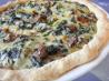 Spinach Mushroom Quiche. Recipe by Brooke the Cook in WI