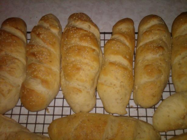 My Favorite Sub (Hoagie) Rolls. Photo by tipton00