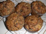 Banana, Bran and Prune Muffins