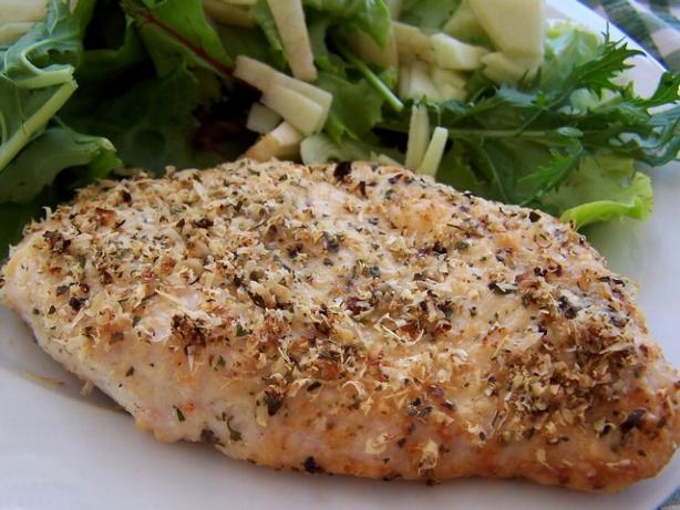 Easy Really Quick Parmesan-Garlic Chicken  (Or Fish). Photo by **Jubes**