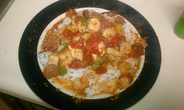 Cheesecake Factory Cajun Jambalaya Pasta. Photo by FrankieLuVz