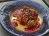 Peanut Butter & Jelly Snack Cake. Recipe by CaliforniaJan