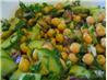 Cucumber and Garbanzo Bean Salad