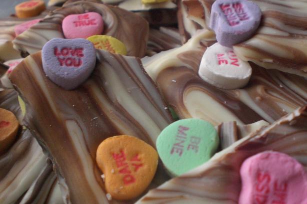 Valentine Bark. Photo by Rollin in the Dough!