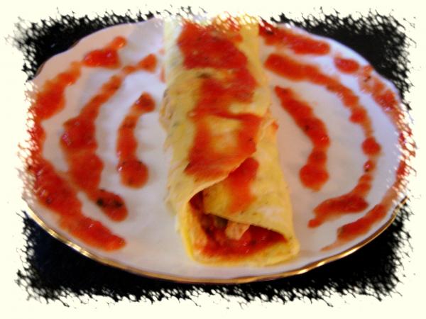 Mexican Taco Omelet. Photo by Gabe6309