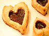 Valentines Day Linzer Heart Cookies. Recipe by Elana's Pantry